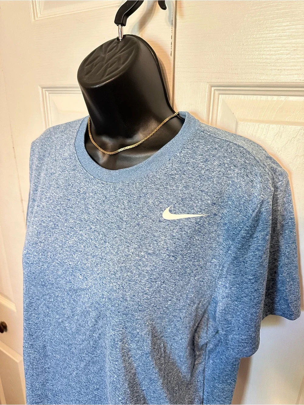 Nike | Light Blue Heathered “The Nike Tee” Performance T-shirt - Men’s Medium